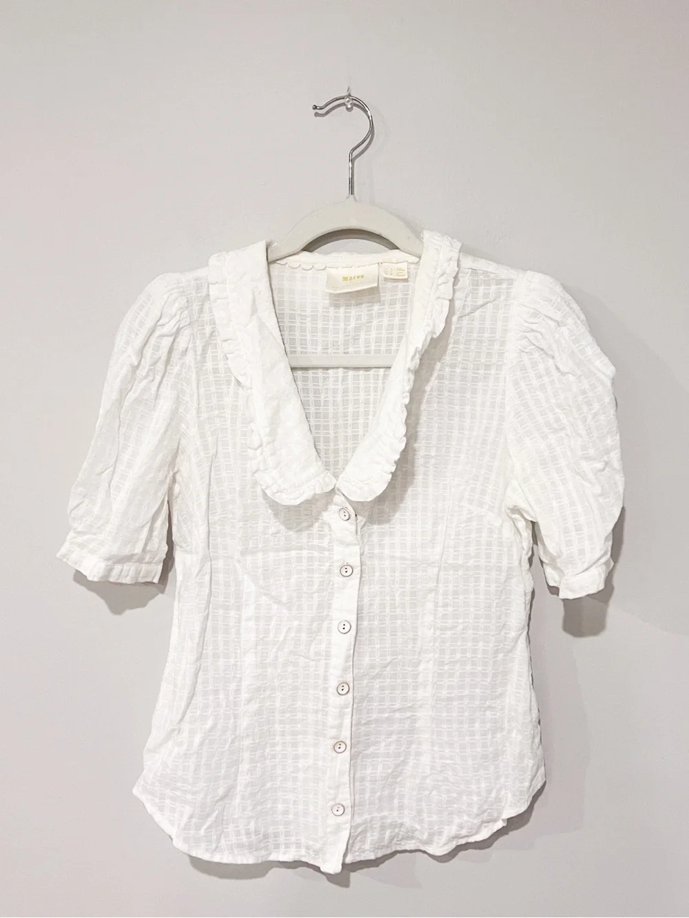 Anthropologie elegant white